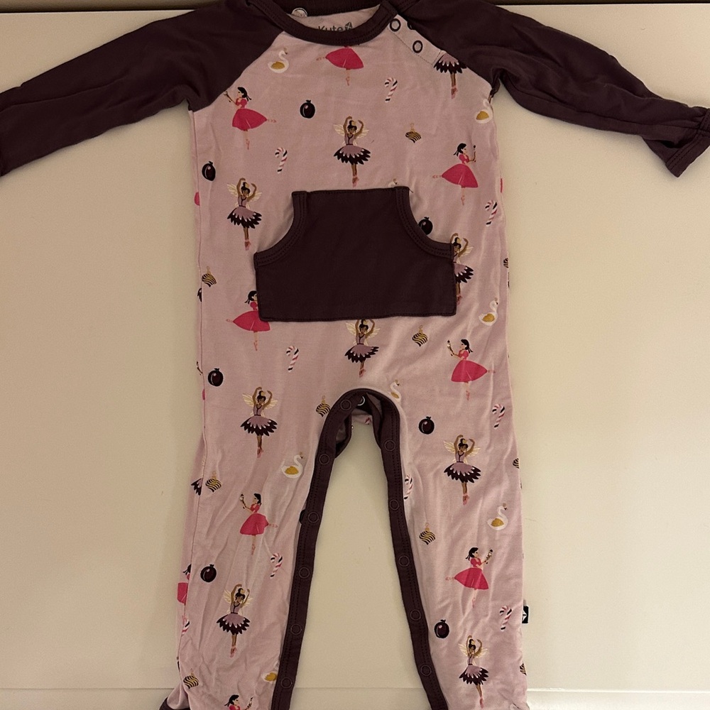 EUC Kyte Baby Girls Nutcracker Longall 6-12 Months